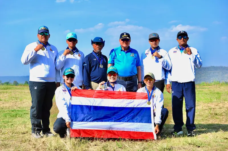 สมาคมกีฬาทางอากาศและการบินแห่งประเทศไทย ในพระบรมราชูปถัมภ์ จัดการแข่งขันร่มร่อนบินลงเป้าแม่นยำชิงแชมป์เอเชีย ครั้งที่ 5 ประจำปี 2569 5th FAI Asian Paragliding Accuracy Championship ณ สนามกีฬาทางอากาศชั่วคราวผาตากเสื้อ อำเภอสังคม จังหวัดหนองคาย ระหว่างวันที่ 7 – 15 กุมภาพันธ์ 2569