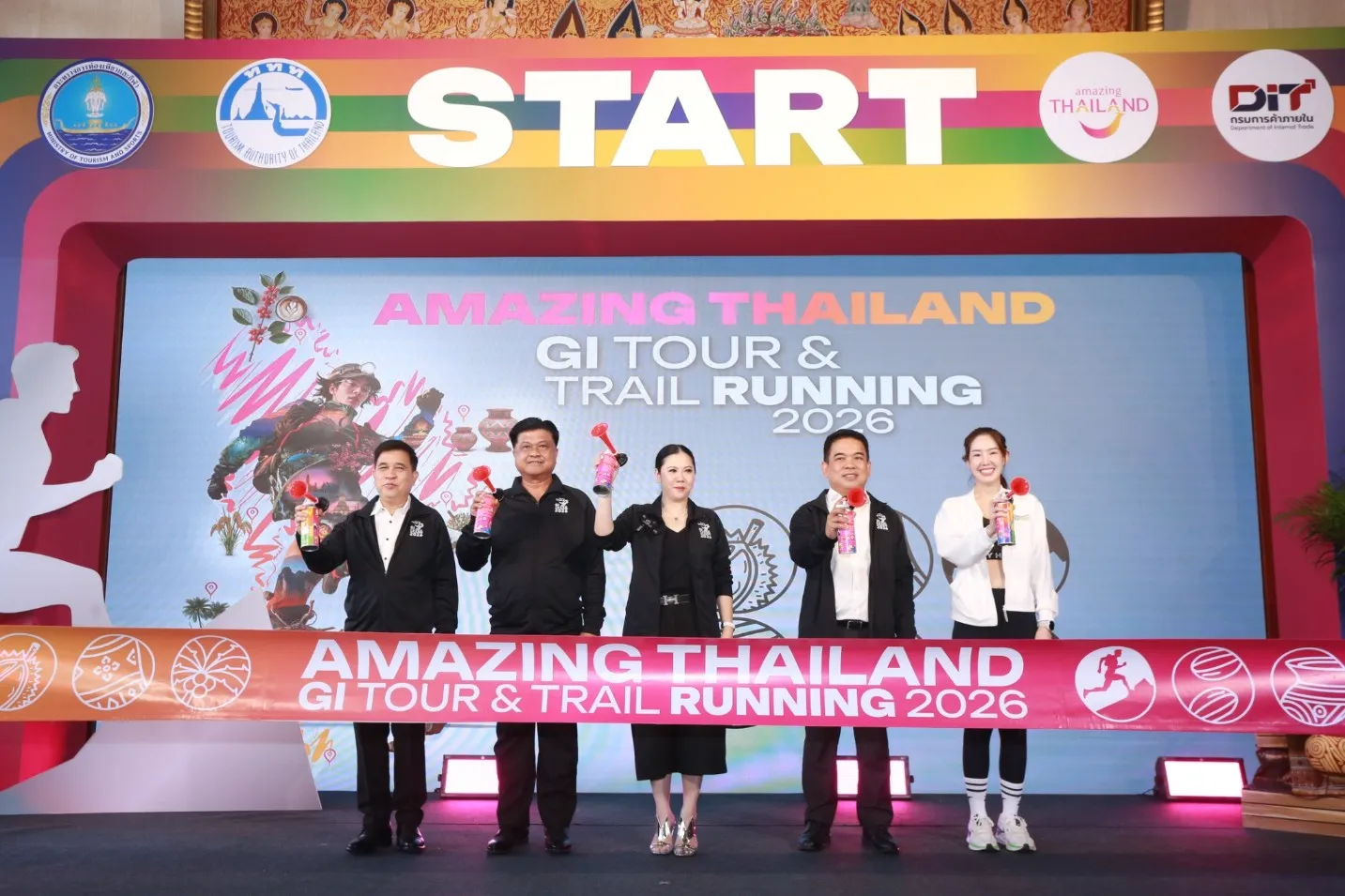 ททท. เปิดตัว! #AmazingThailandGITour&TrailRunning2026 ส่งเสริมการท่องเที่ยวเชิงกีฬา ผสานการยกระดับสินค้า GI สู่ประสบการณ์ “วิ่ง กิน เที่ยว ช้อป” ครบทุกมิติทั่วไทย