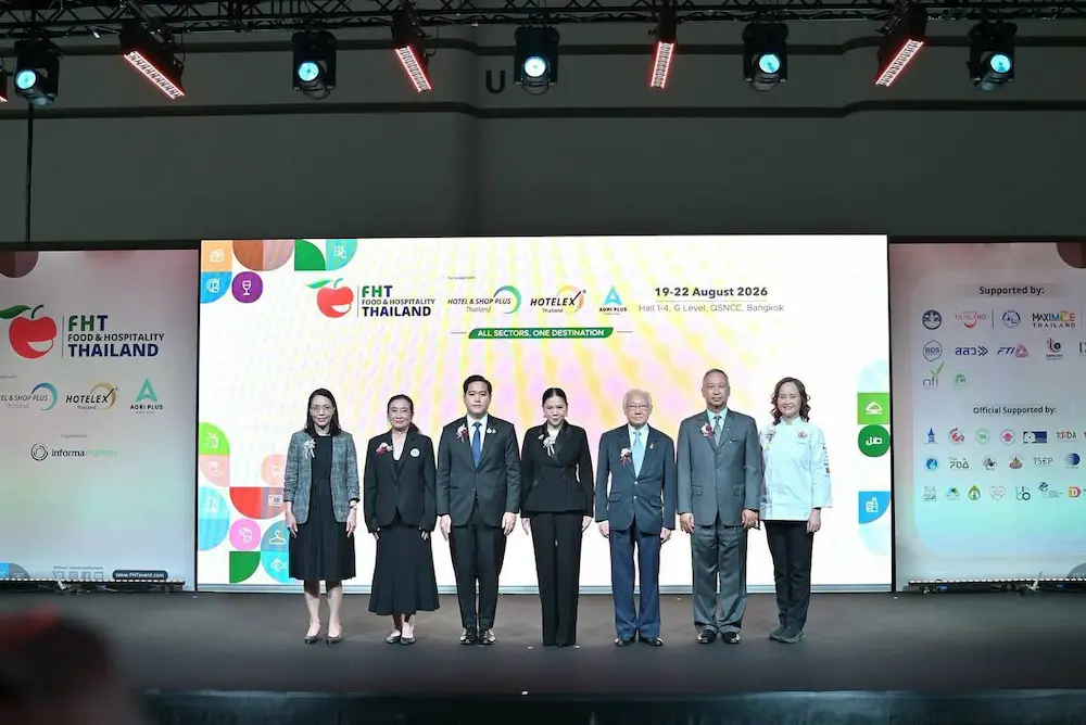 ททท. ร่วมเปิดงาน Food & Hospitality Thailand 2026 ผนึกกำลังภาครัฐ–เอกชน–สมาคม ยกระดับระบบนิเวศท่องเที่ยวไทยทั้งห่วงโซ่ ภายใต้แนวคิด “All Sectors, One Destination”