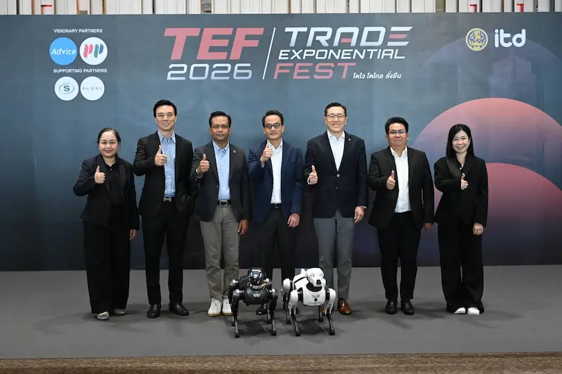 เปิดฉากแล้ว มหกรรม “Trade Exponential Fest 2026” ภายใต้แนวคิด ‘โตไว โตไกล ยั่งยืน’ เวทีแห่งอนาคตเชื่อมธุรกิจไทยสู่ตลาดโลก ร่วมปลดล็อกศักยภาพผู้ประกอบการไทย