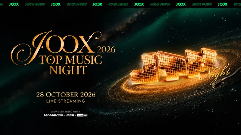 เสียงเพลงเชื่อมทุกหัวใจไร้พรมแดน! JOOX TOP MUSIC NIGHT 2026 ปิดฉากลงอย่างสวยงาม ร่วมส่งต่อช่วงเวลาแห่งความภาคภูมิใจของวงการดนตรีเอเชียแปซิฟิกผ่านโลกออนไลน์