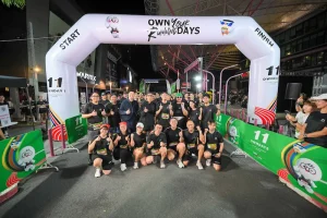 โอนเดส์ (OWNDAYS) ฉลองครบรอบ 11 ปี เล่นใหญ่ใจกลางกรุง จัดงานวิ่ง “OWN Your Running DAYS” ชวนคนรักสุขภาพเปิดมุมมองใหม่ พร้อมส่งต่อโอกาสสู่อนาคตเยาวชน